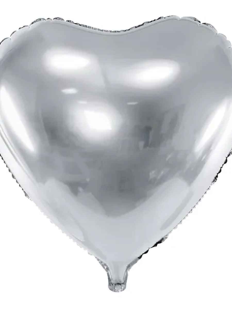 Folijinis balionas-širdelė (45cm)
